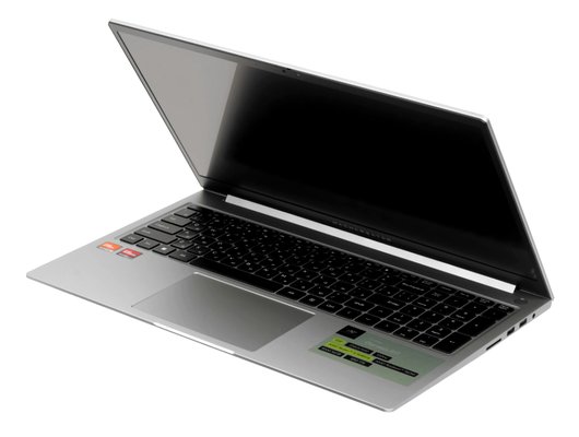 Ноутбук Machcreator Genesis R17/JJ00G400HRU/Ryzen 5-7640HS/16Gb/1Tb/17 QHD IPS/DOS серебристый